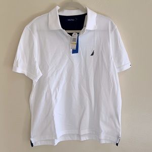 Nautica White Polo Shirt